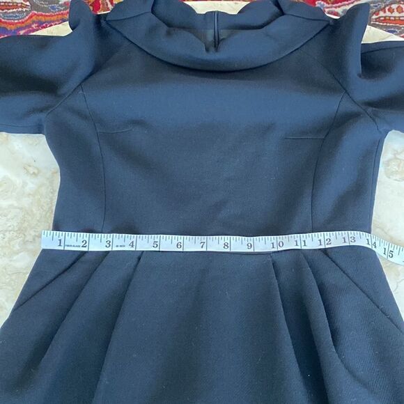 Michael Kors 1950’s Retro Style Wool Crepe Dress Made in Italy - Picture 15 of 16